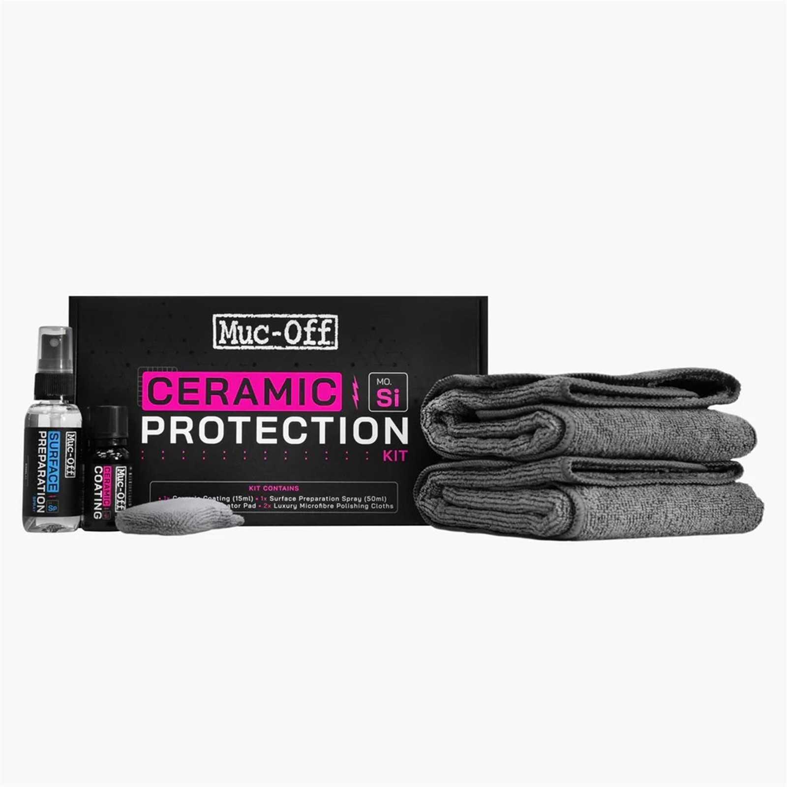 Muc-Off Motorcycle Ceramic Protection Kit Motorbike Paint Protection Bundle - Image 3