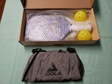 JOOLA Essentials Pickleball Paddle Set 2 Paddles 2 Balls With Carry Bag