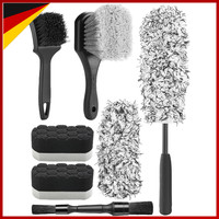 Auto Reinigungsset 7 Pcs Mikrofaser FelgenbüRste Pinsel PolierschwäMme Pflege