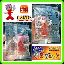 2025 Burger King Jr. Sonic The Hedgehog Toy Figure AMY ROSE NEW SEALED