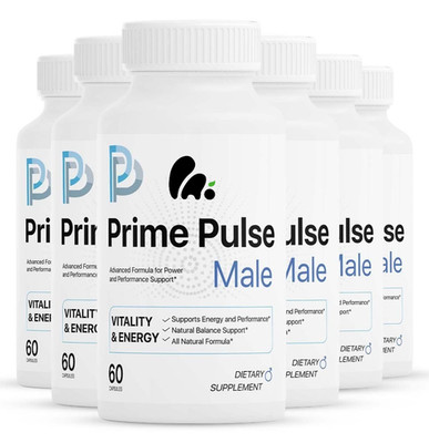 Prime Pulse Male Enhancement Supplement for ED, Prime Pulse Male Pills (6 Pack)