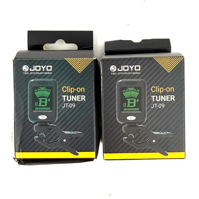 JOYO JT-09 Digital Clip-On Tuner Lot of 2 Guitar Bass Violin Ukulele NEW