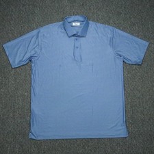 Collars Co Shirt Men XL Striped Featherweight Short Sleeve Performance Polo