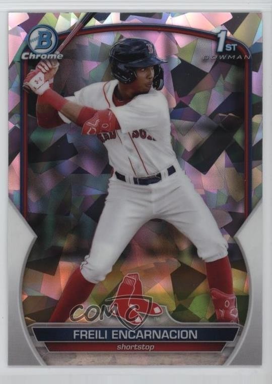 2023 Bowman Chrome Prospects Atomic Refractor Freili Encarnacion #BCP-117 5w0