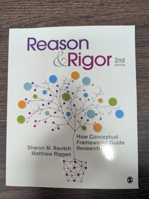 Reason and Rigor: How Conceptual Frameworks Guide Research by Ravitch & Riggan 