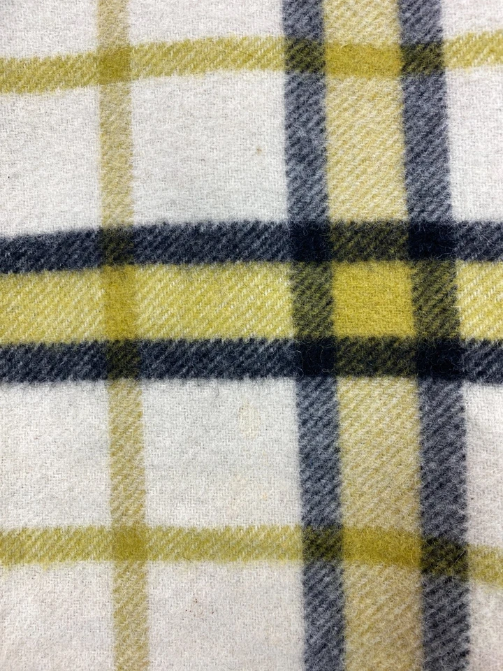 United Colors Of Benetton Yellow Check Mini A-Line Skirt High Waist 44 - UK 12 - Image 3 of 4