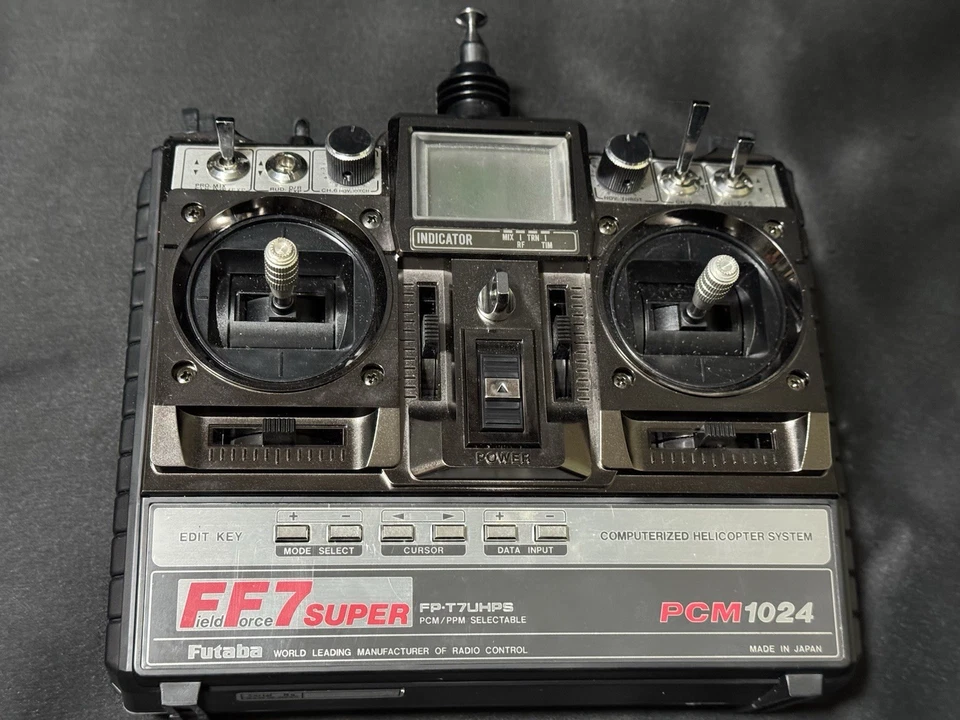 Vintage Futaba FF7 Super Transmitter with R137GP receiver (Clean) Made in Japan - Image 4 of 4