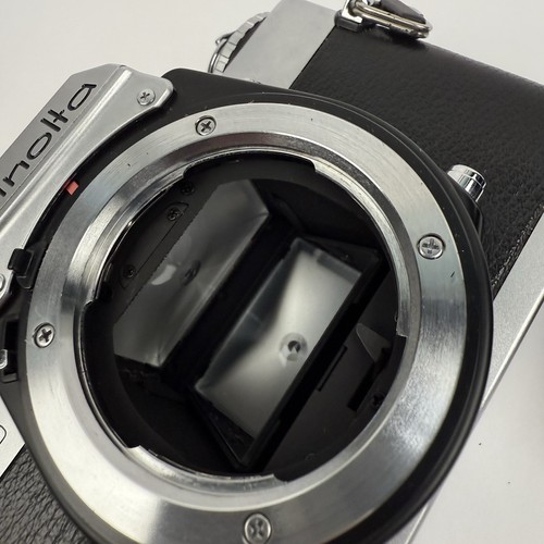 Minolta XD5 35mm SLR Film Camera w/ MD Rokkor-X 45mm f/2 Prime Lens Japan - Picture 14 of 18