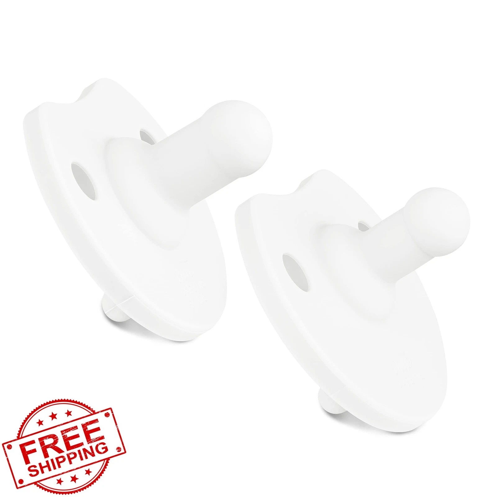 Ryan and Rose Cutie PAT Pacifier Preemie Kit White