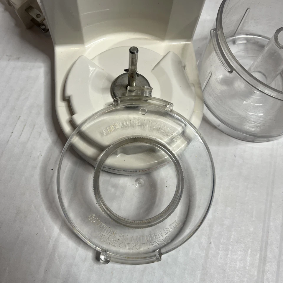 Black & Decker Handy Chopper Processor Base Motor, Bowl & Lid Replacement Parts - Image 2 of 4