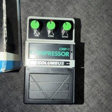 Columbus CMP-5 Compressor Electric Guitar Pedal Vintage USED!