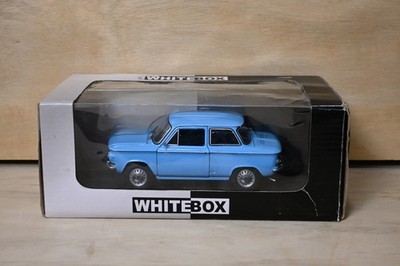 Die Cast 1/24 Scale NSU Prinz 4L 1970 Blue Whitebox 187415 - EXCELLENT CONDITION