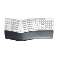 Cherry Kc 4500 Ergo, Tastatur Weiß, De-Layout