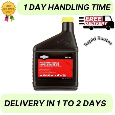 Briggs & Stratton 100005 SAE 30W 4-Cycle Engine Oil, 18 oz