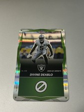 2025 UNO Alt Jerseys Green Foil Divine Deablo #038 Las Vegas Raiders Football
