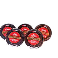 5 Pack Kiwi Shoe Polish Renews and Protects B...