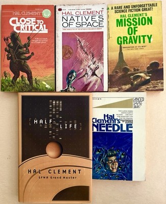 Half-Life Close to Critical Mission of Gravity Needle Hal Clement 5bk lot