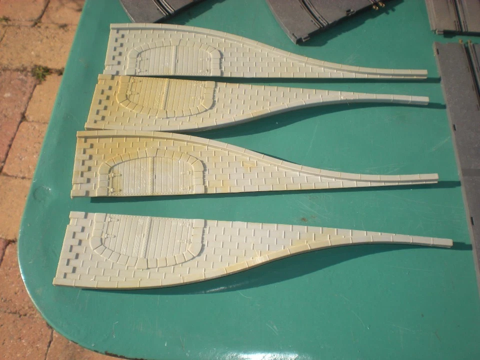JOUEF LOT 12 RAILS VOITURES JOUEF DROIT COURBE PONT - Photo 3/4
