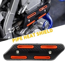 Fits Kawasaki KX250F KX450F 25mm to 51mm Pipe Heat Shield Guard Protector Cover