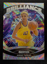 2024-25 PANINI PRIZM DRAFT ANGEL REESE 45/99 BRILLIANCE SILVER WAVE ROOKIE LSU 