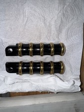 Kustom Tech Fussrasten Vintage Messing