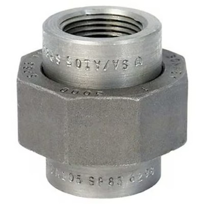 Anvil 0361501802 Union Union, 2'' Pipe, Fnpt, Black Forged Steel, Class 3000