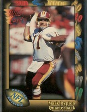 MARK RYPIEN #51 1991 Wild Card Washington Redskins NM
