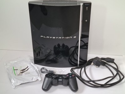 Sony PlayStation 3 80GB pechschwarze Konsole, Evilnat CFW 4.92