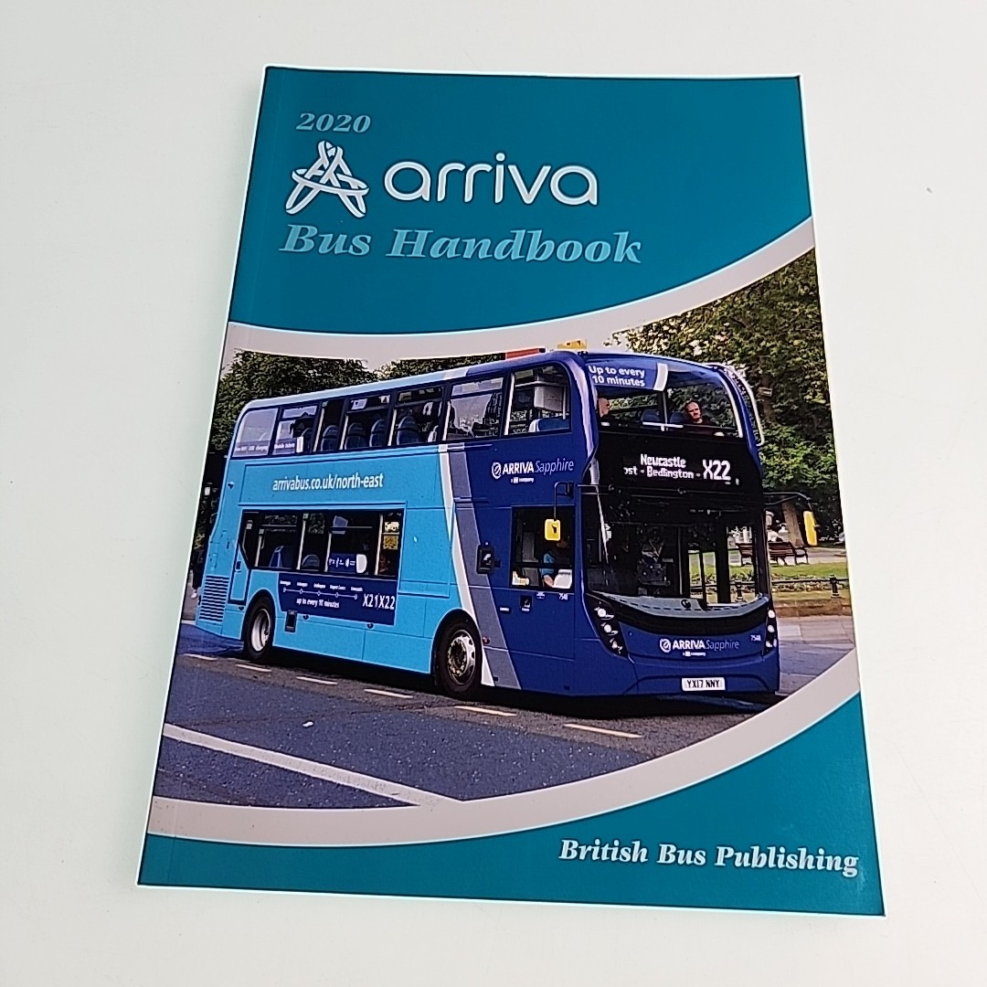 Arriva Bus Handbook 2020 Paperback Book