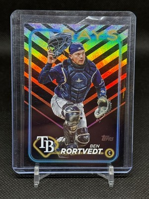 2024 Topps Update Series - Holiday Foil - #US234 Ben Rortvedt - Rays | eBay