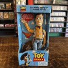 Toy Story Talking Woody Doll Press Shirt Button Thinkway #62948 New Vintage 1995