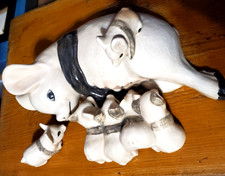 Scioto Pig Nursing Piglets  499 Ceramic Mama ...