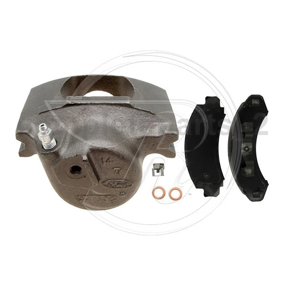 Front Brake Caliper Set Brake Hose 4pcs Fits 1993 Mazda Navajo 1994 Mazda Navajo - Image 2 of 4