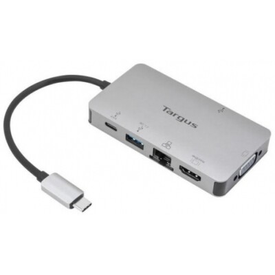 Targus USB-C Single Video 4K HDMI/VGA Dock USB-C DP Alt Mode Docking Station