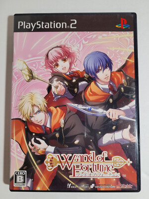Wand of Fortune (Sony PlayStation 2, 2009) Japanese Import - Complete and Tested