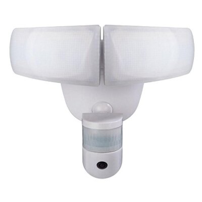 Defiant 180° White LED Wi-Fi Video Motion Security Light