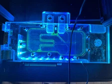 NVIDIA RTX 2080 8gb With Bitspower Aluminum GPU RGB Block For Parts