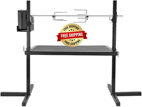 Parrilla ajustable con parrilla para cocinar al aire libre multifuncional US NEW