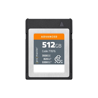 Promaster 512GB Advanced CFexpress 4.0 Type B #77876