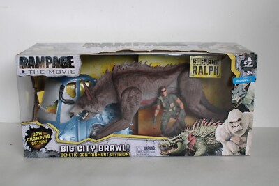 2018 Rampage The Movie, Big City Brawl, Ralph, Action Figure Set