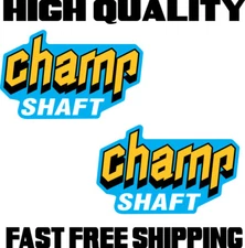 Blue Yel 88-91 fits Yamaha Champ Shaft decals Moto-4 stickers YFM100 graphic kit