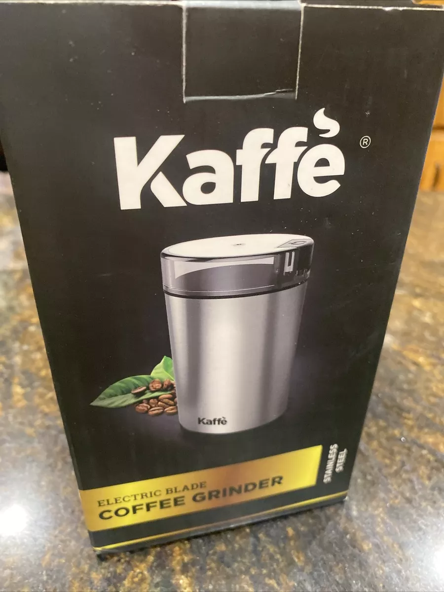 Kaffe KF2020 Electric Blade Coffee Grinder (Stainless Steel