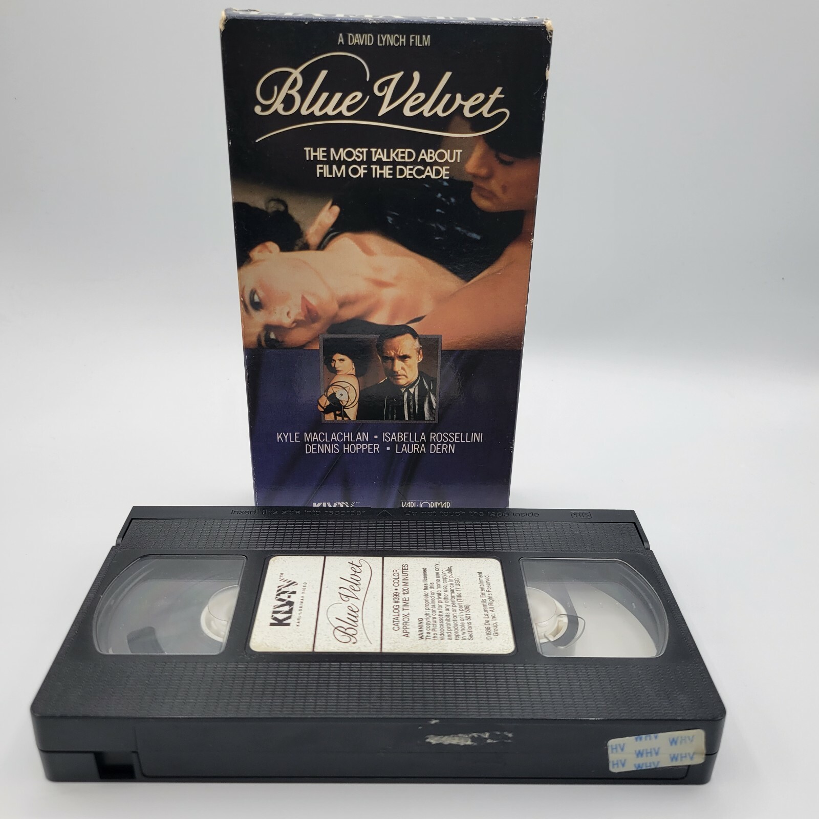 Blue Velvet (VHS, 1986, Lorimar Video) David Lynch, Hopper Maclachlan