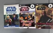 Star Wars Readers 3 Books Proficient Reader Darth Maul Clone Wars Reader 4
