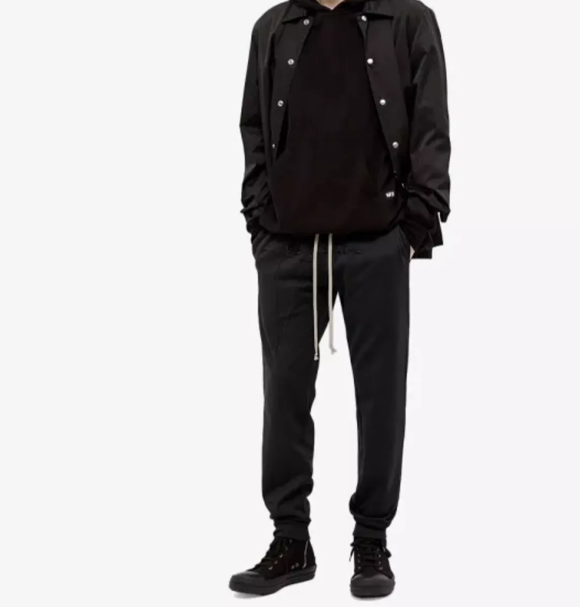Rick Owens Black Track Lounge Pants