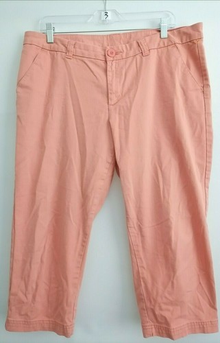 BCG Womens Salmon Capri Pants Size 14 | eBay