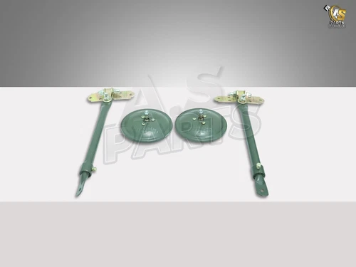 WILLYS JEEP GPW MB CJ3A CJ3B CJ2A M38 M35  ARM BRACKET KIT 5" MIRROR PAIR