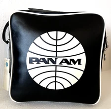 PAN AM "Innovator " Bag, Originals, Certified Vintage Style, Black, NWT