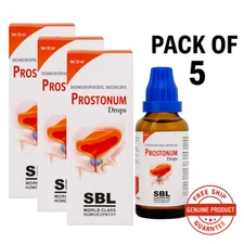 SBL Prostonum Drops 30ml x 5| Homeo Urinary Support | 5 Yrs Exp | Free Shipping