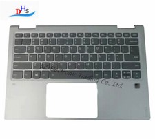 5CB0N67975 For Lenovo Yoga 720-13IKB Silver Palmrest w/ Backlit Keyboard